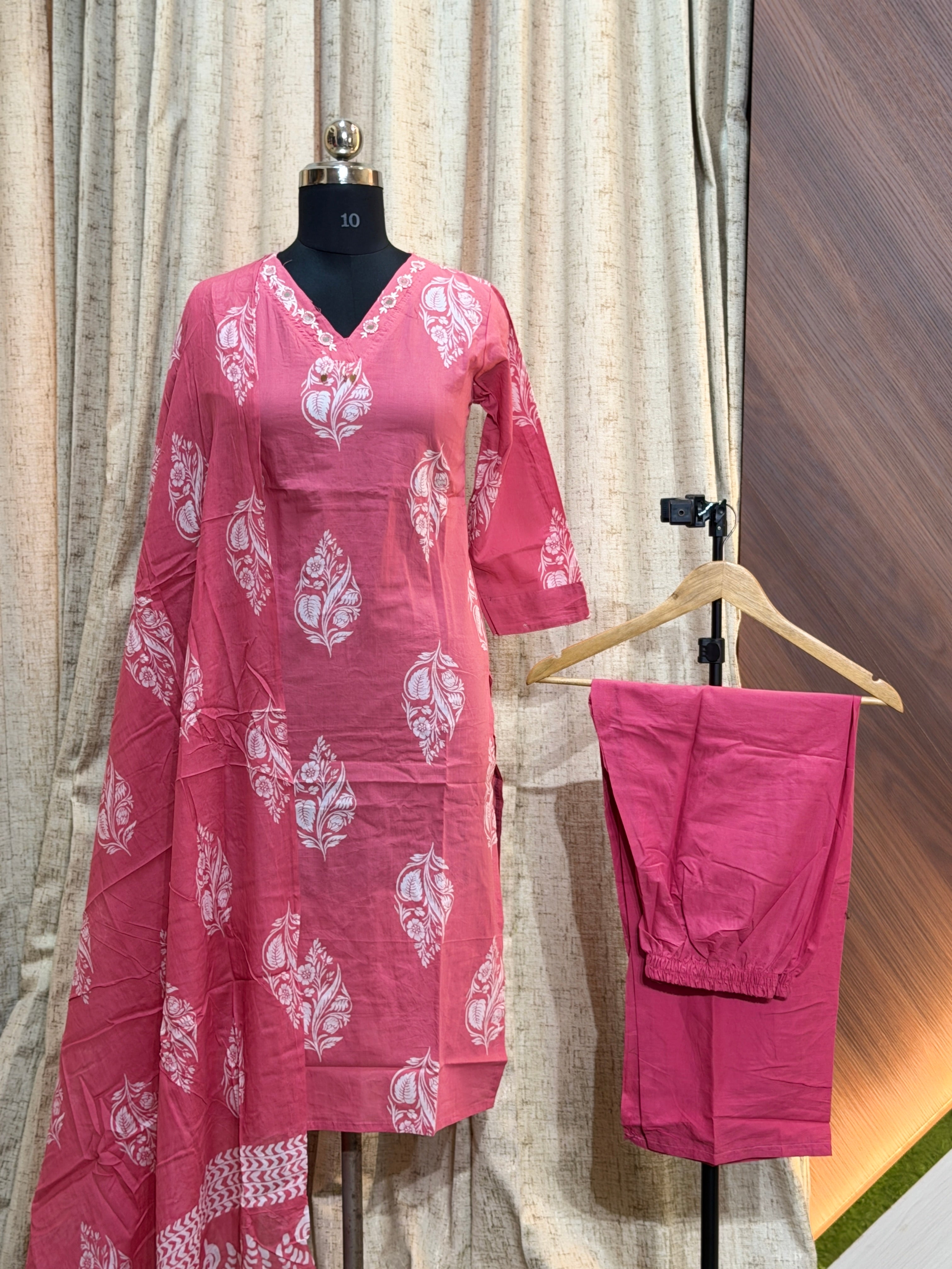 A445 - Kurti with Pant and Dupatta