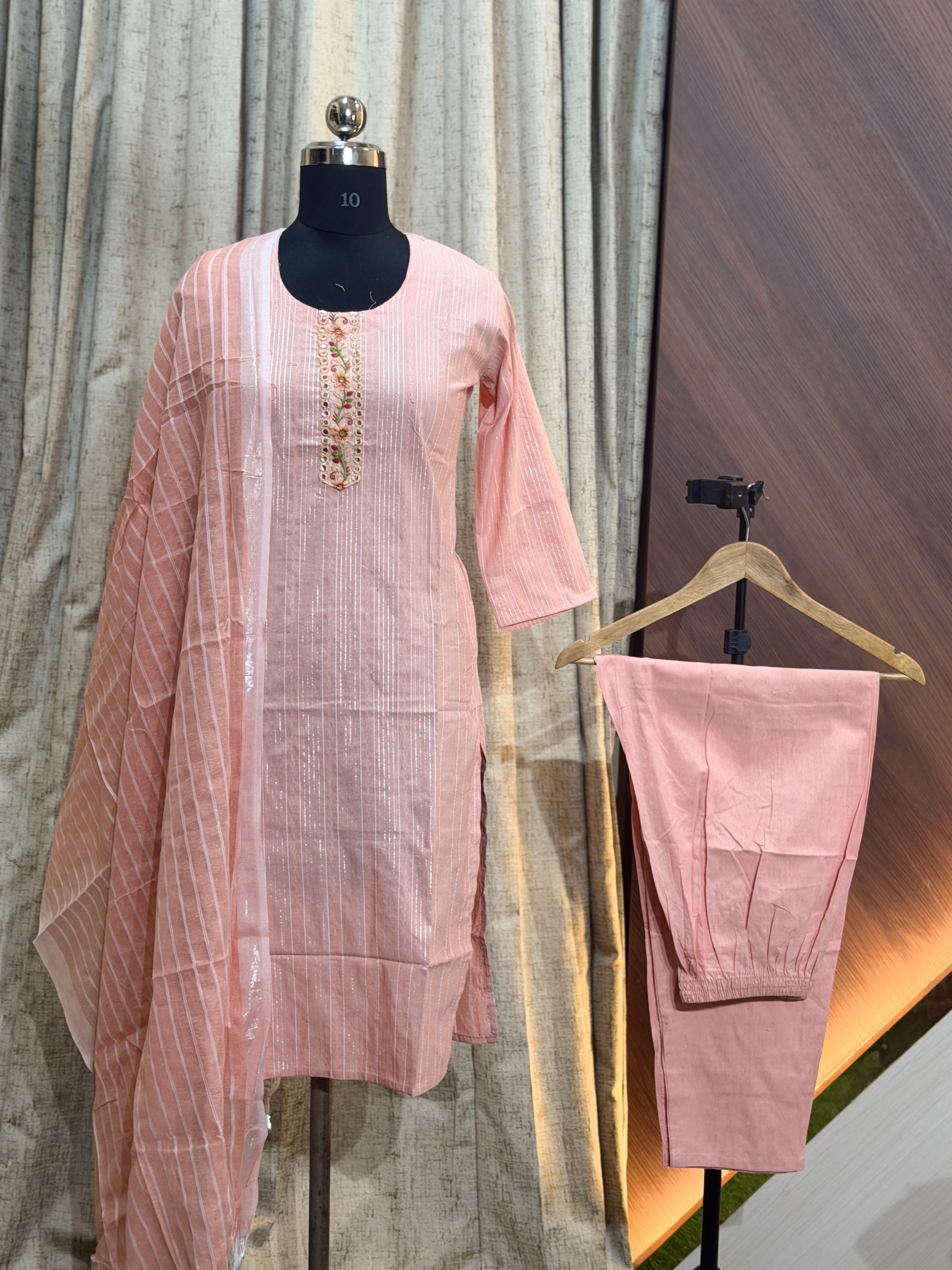A471 - Cotton 3pc Kurta Set