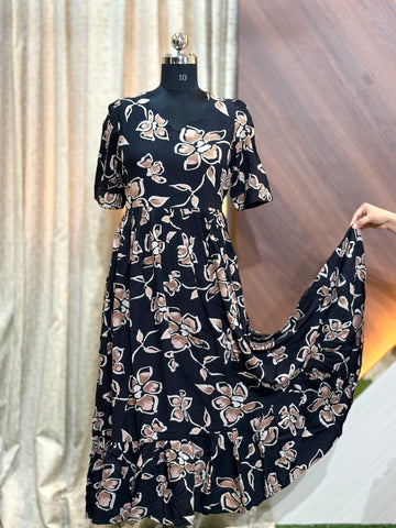B568  - Fit & Flared Frock