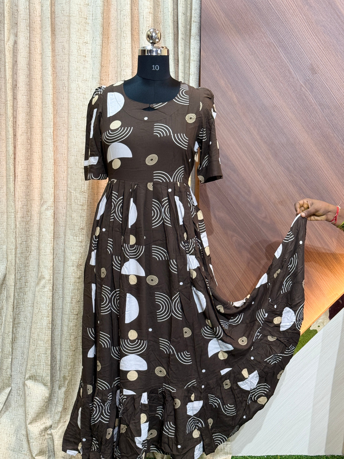 B562 - Fit & Flared Frock