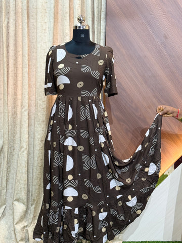 B562 - Fit & Flared Frock
