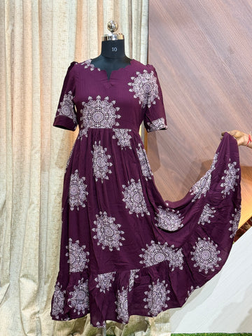 B559 - Fit & Flared Frock