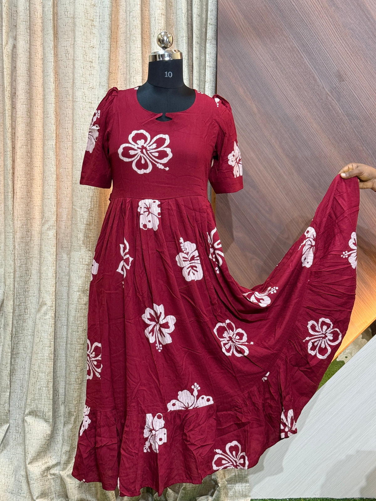 B560 - Fit & Flared Frock