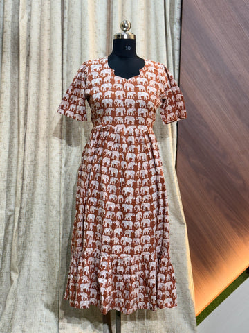 B727  -Cotton Frock