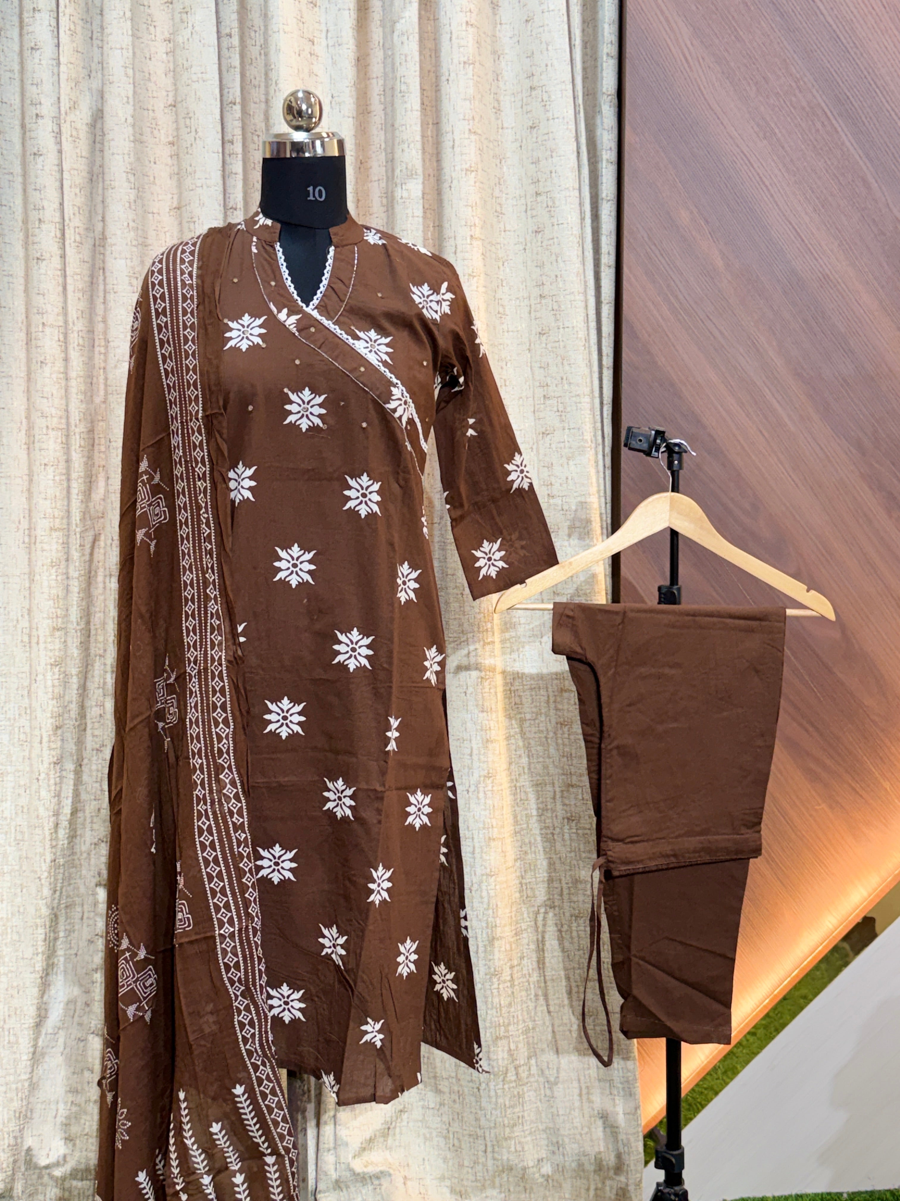 8662 - Cotton 3pc Kurta Set