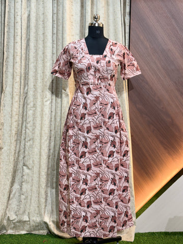 8745 - Frock Style Nighty