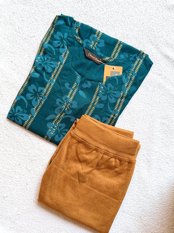 B872 - Kurti with Jeggings Combo