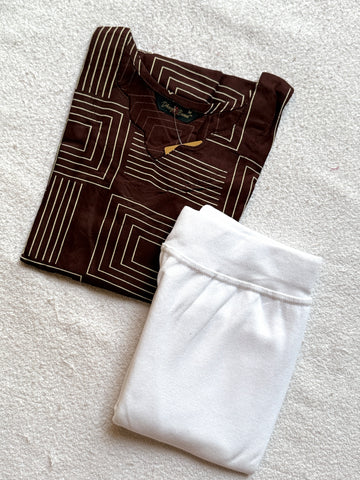 B880 - Kurti with Jeggings Combo