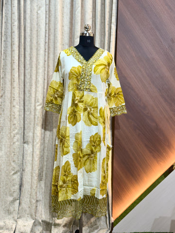 8849 -  Anarkali Kurtis