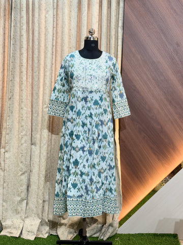 8857 -  Anarkali Kurtis
