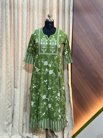 8862 -  Anarkali Kurtis