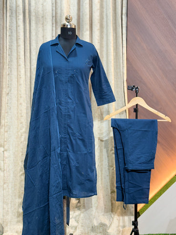8884 - Cotton 3pc Kurta Set