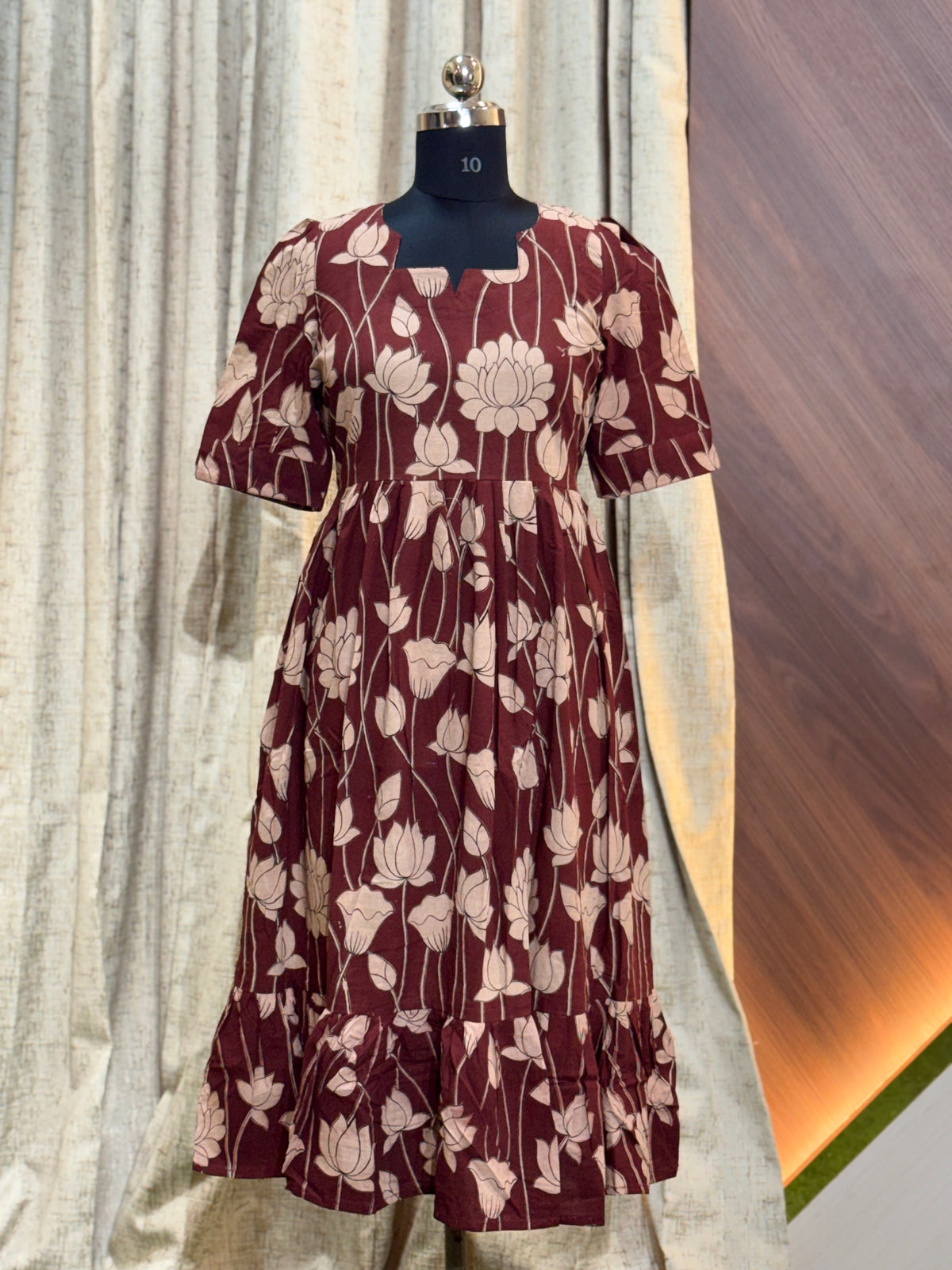 B900  - Kalamkari Frock