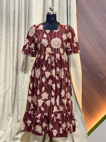 B900  - Kalamkari Frock