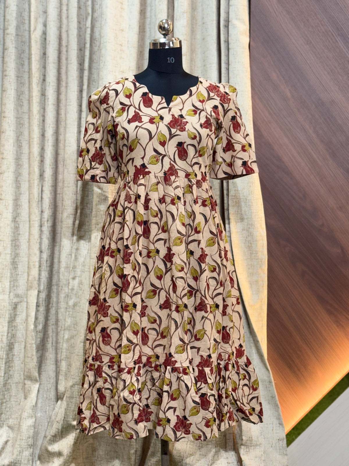 B899  - Kalamkari Frock