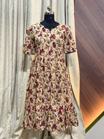 B899  - Kalamkari Frock