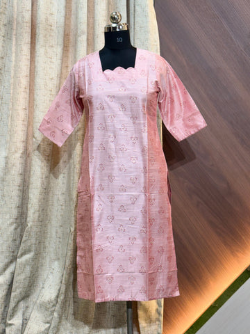 9001 -  SILK KURTIS