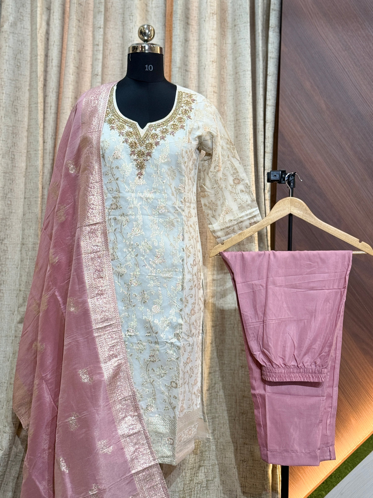S002  - Kurti with Pant and Dupatta
