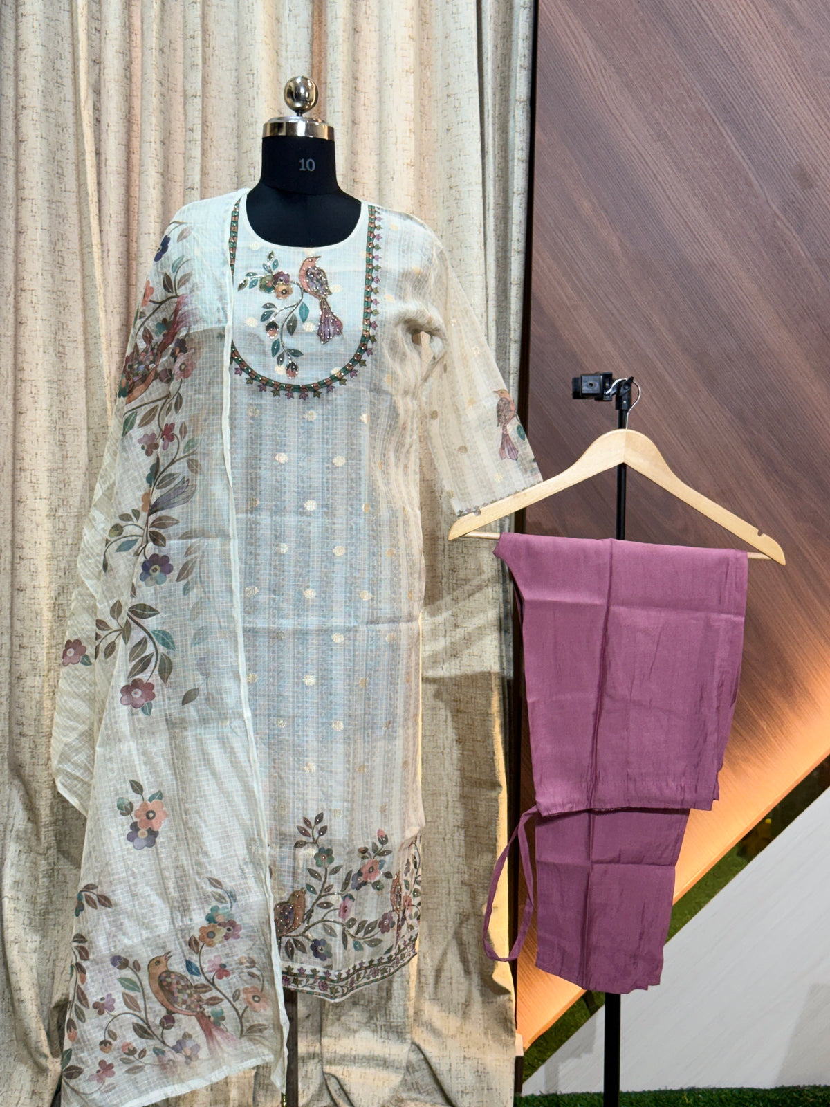 S037 - Kurti with Pant and Dupatta