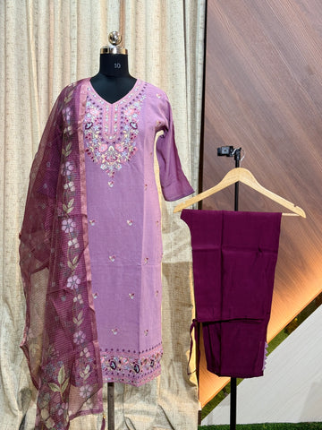 S045 - Kurti with Pant and Dupatta