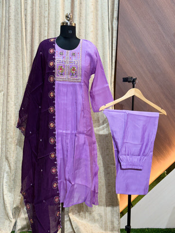 S021 - Kurti with Pant and Dupatta
