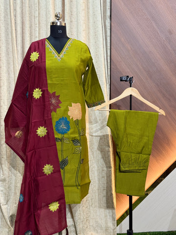 S121 - Kurti with Pant and Dupatta