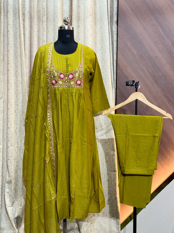 S124 - Kurti with Pant and Dupatta