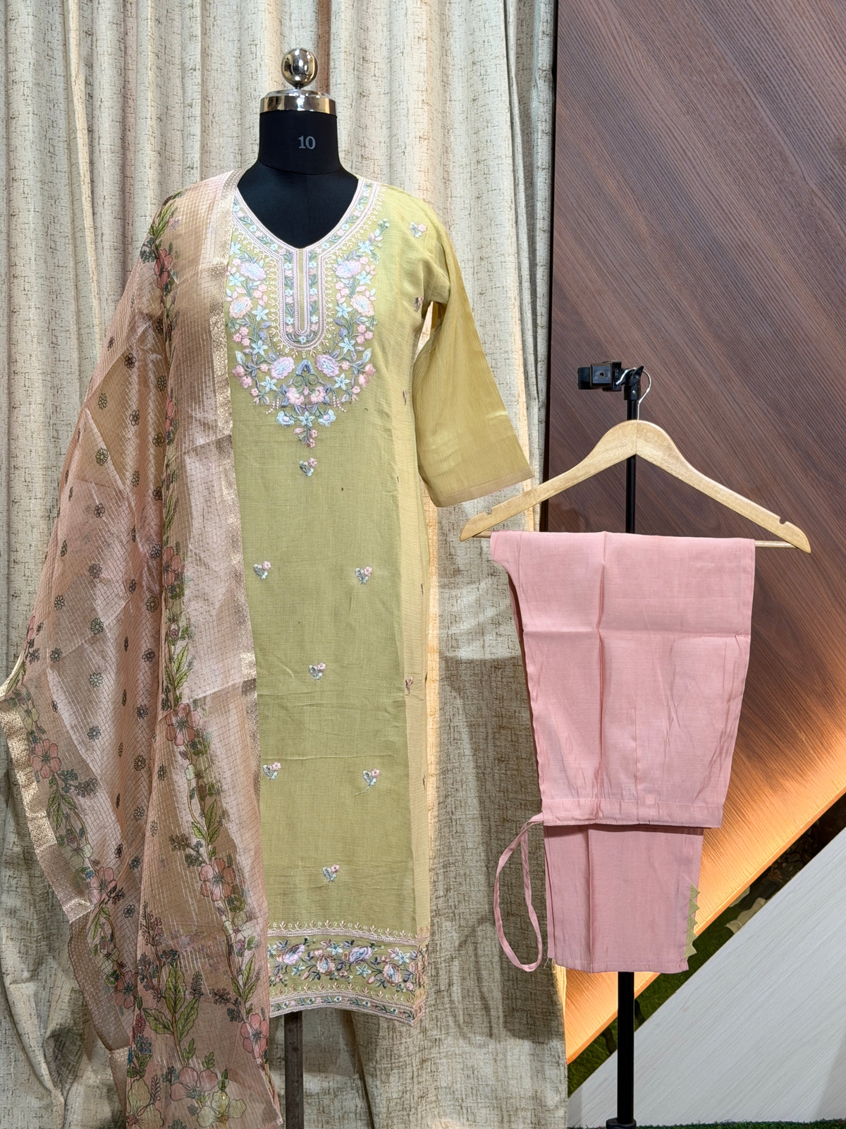 S129 - Kurti with Pant and Dupatta