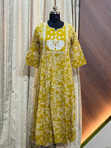 9266 -  Anarkali Kurtis