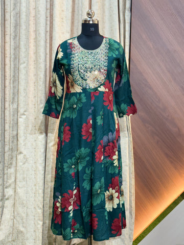 9264 -  Anarkali Kurtis