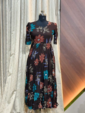 9355 - Fit & Flared Frock