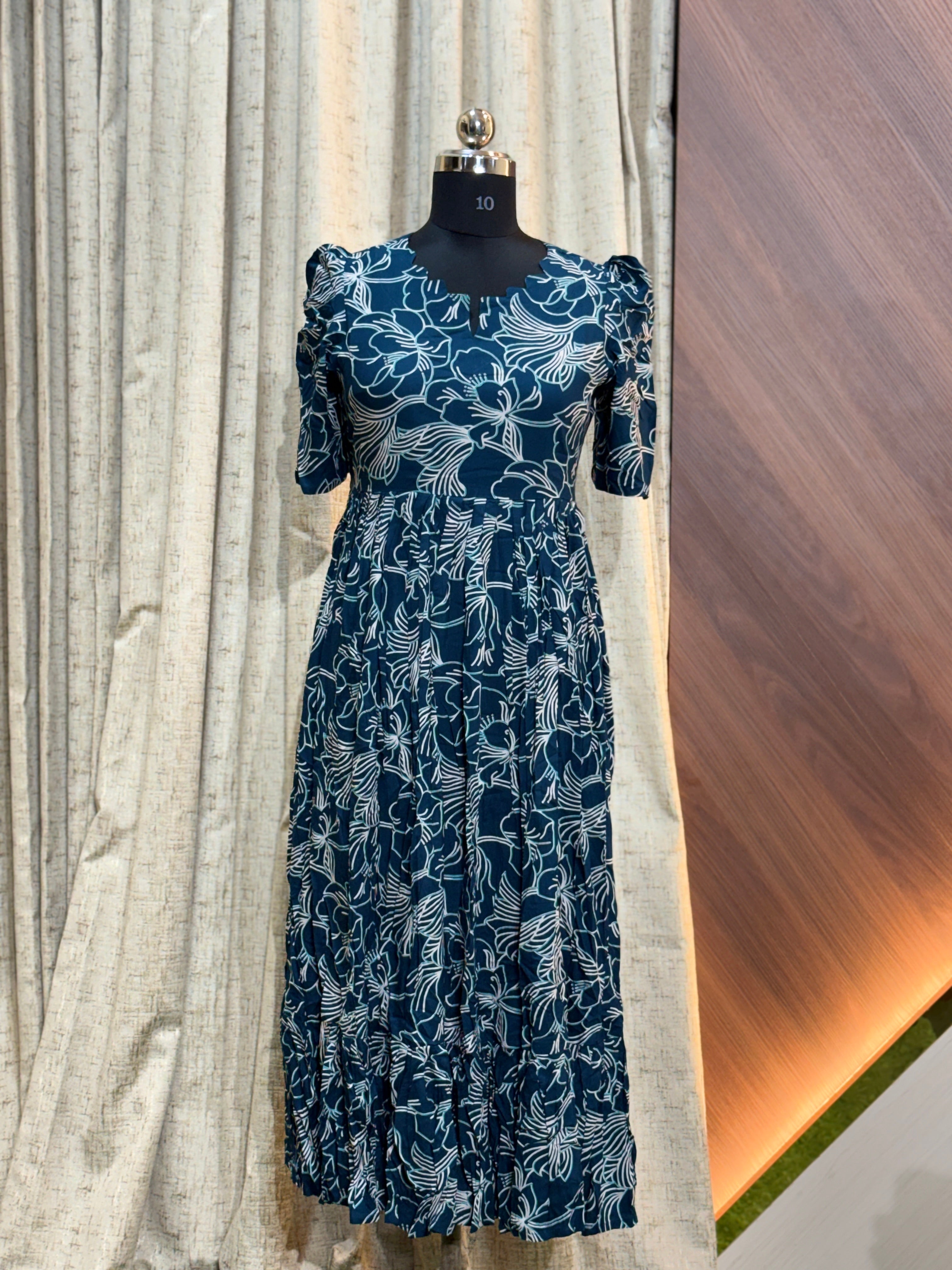 9354 - Fit & Flared Frock
