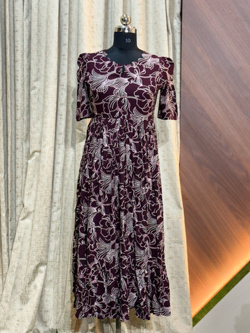 9357 - Fit & Flared Frock
