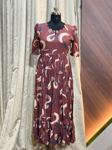 9358 - Fit & Flared Frock