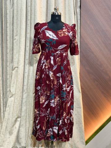 9360 - Fit & Flared Frock