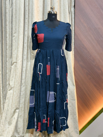 9361 - Fit & Flared Frock
