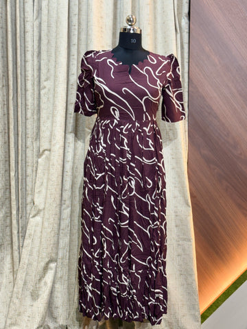 9359 - Fit & Flared Frock