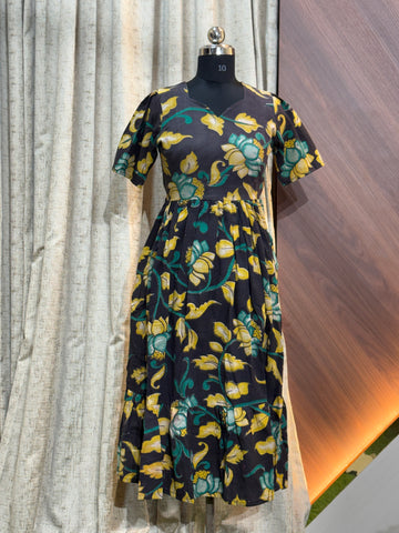 9386 - Kalamkari  Frock
