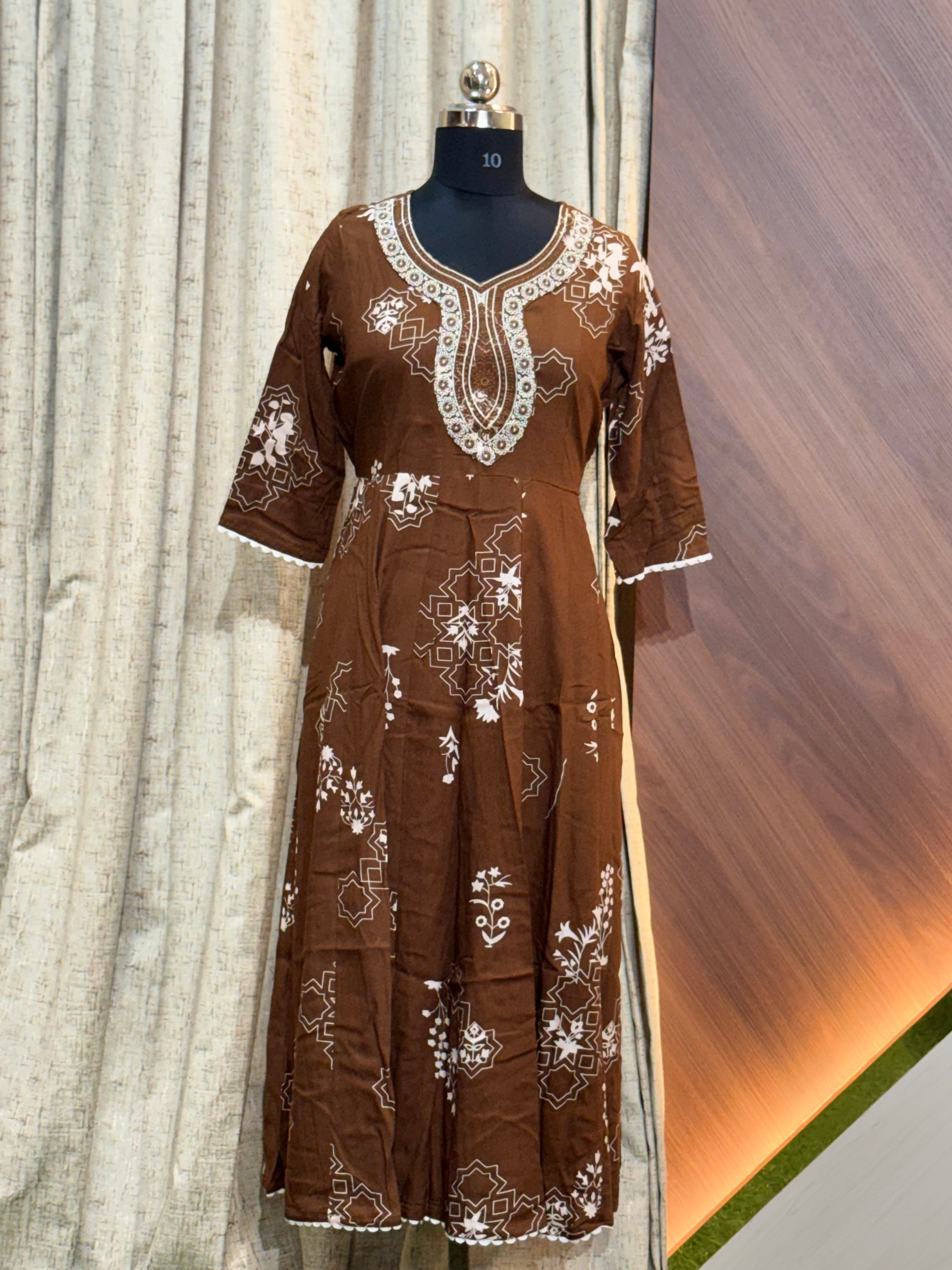 9583 -  Anarkali Kurtis