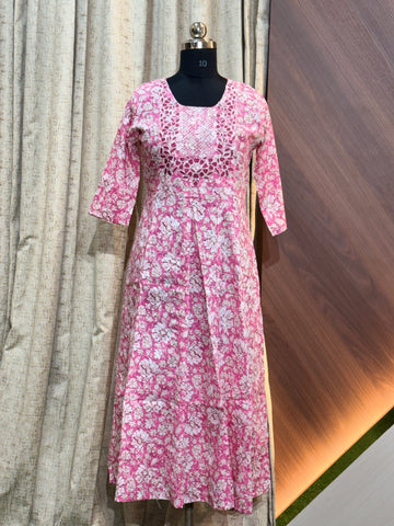 9574 -  Anarkali Kurtis