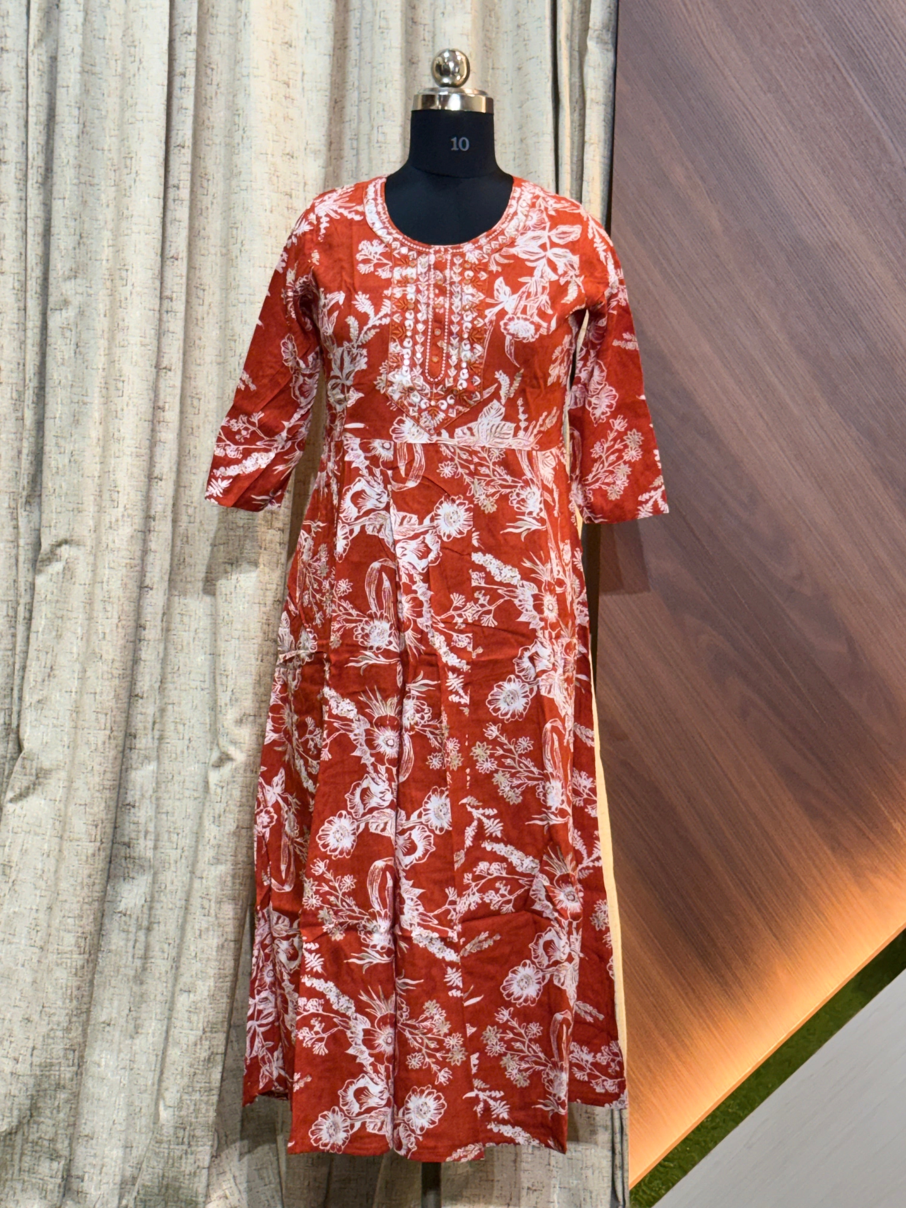 9578 -  Anarkali Kurtis