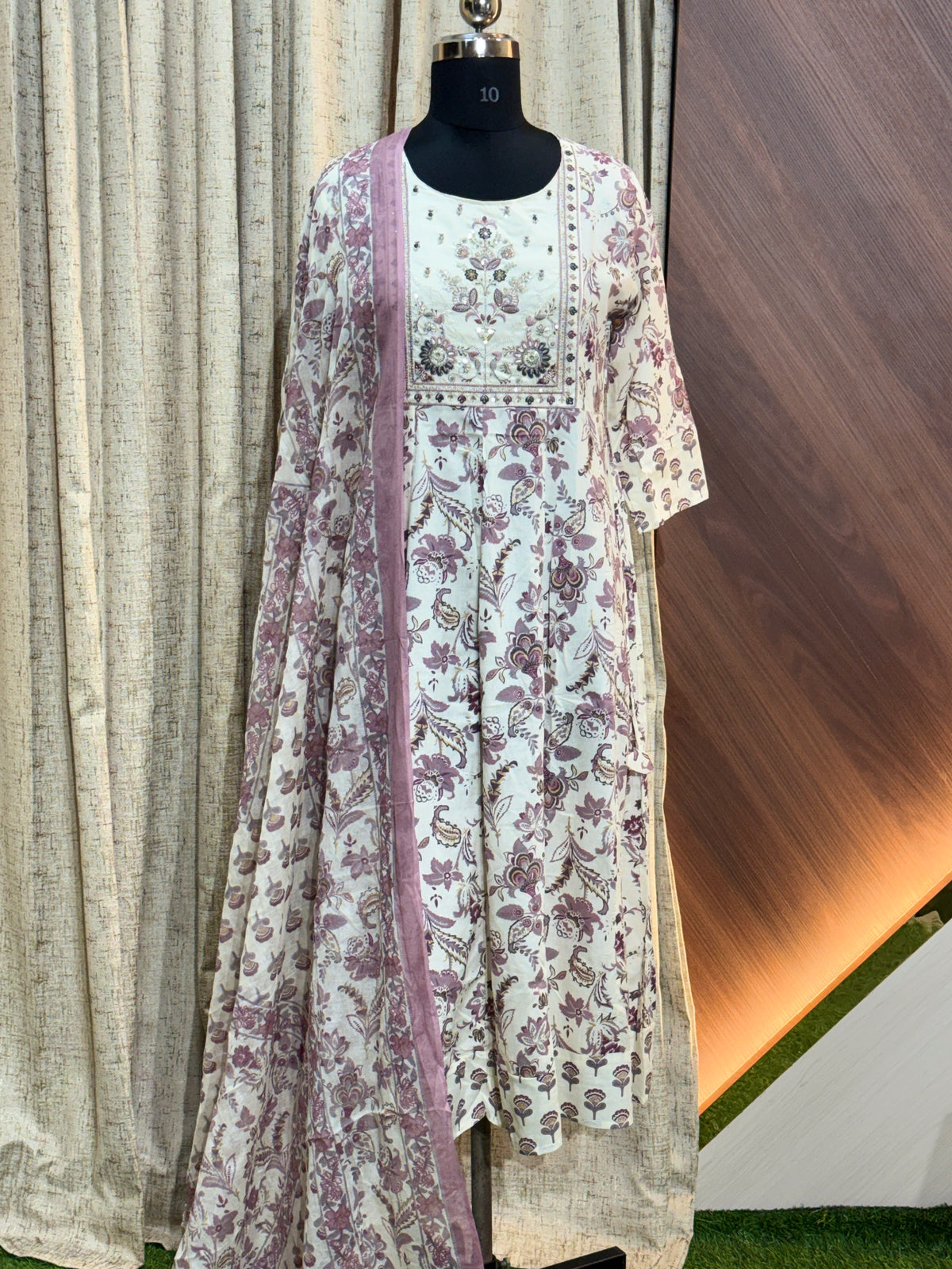 S341  -  Anarkali kurtis with duppatta