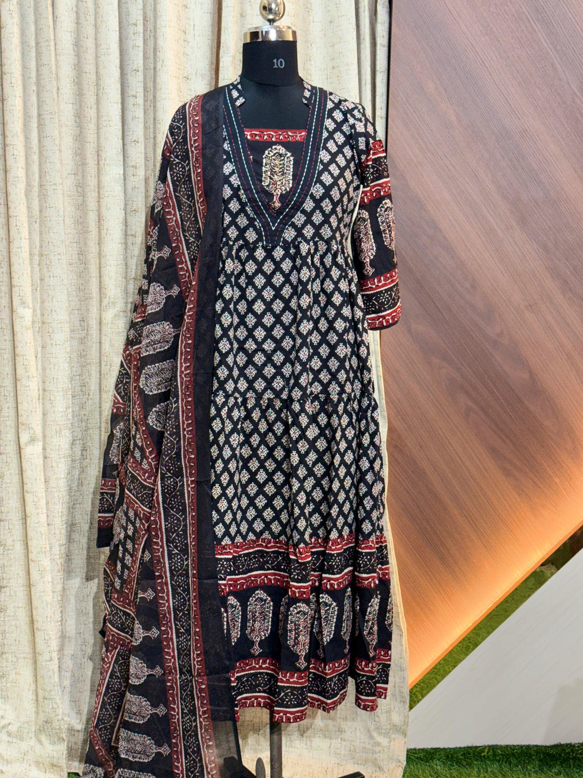 S340  -  Anarkali kurtis with duppatta