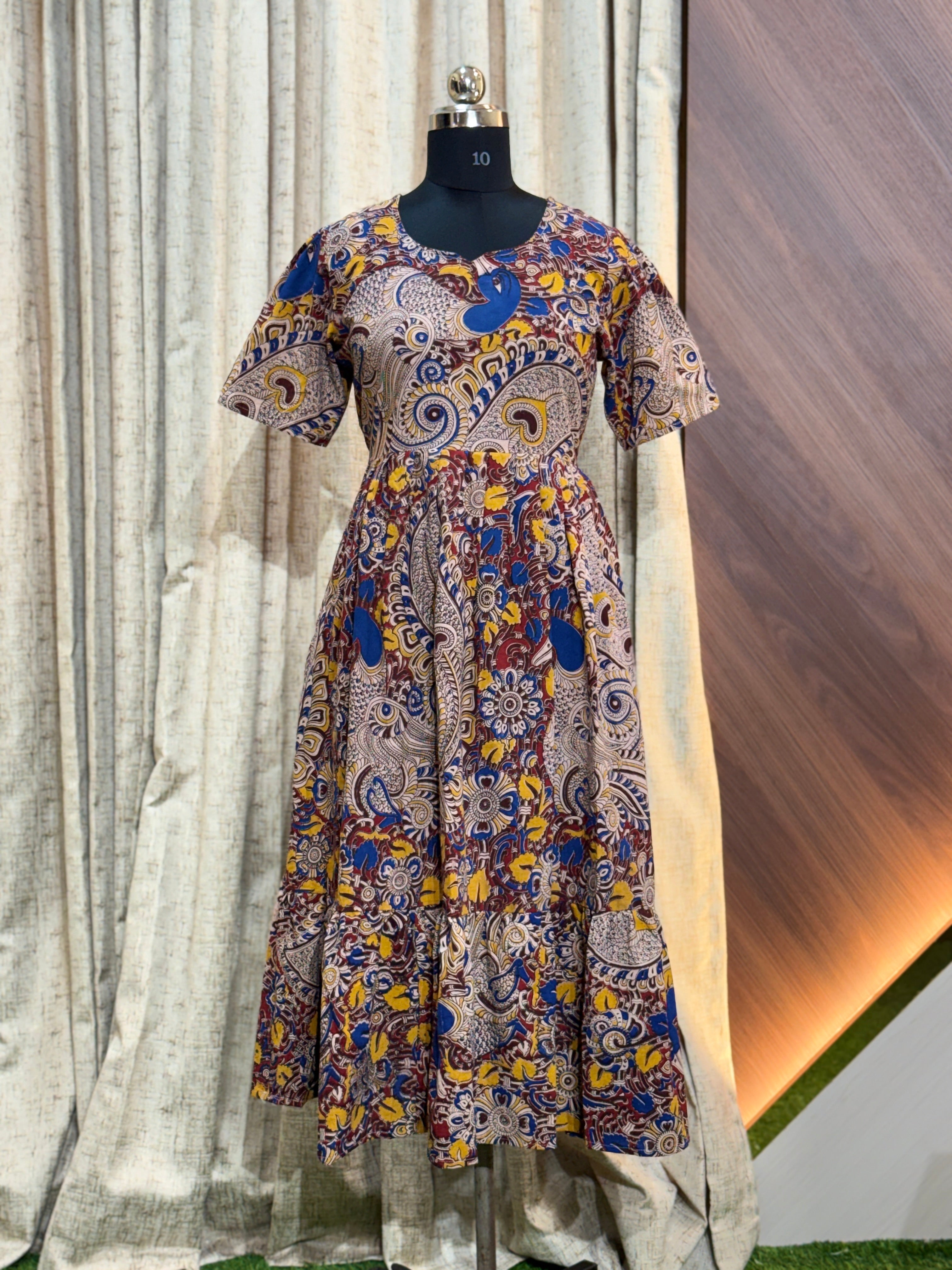 9686 - Kalamkari  Frock