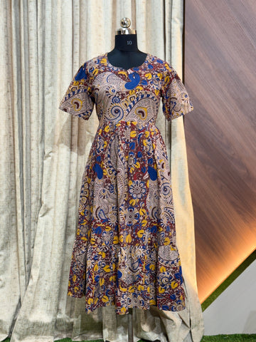 9686 - Kalamkari  Frock