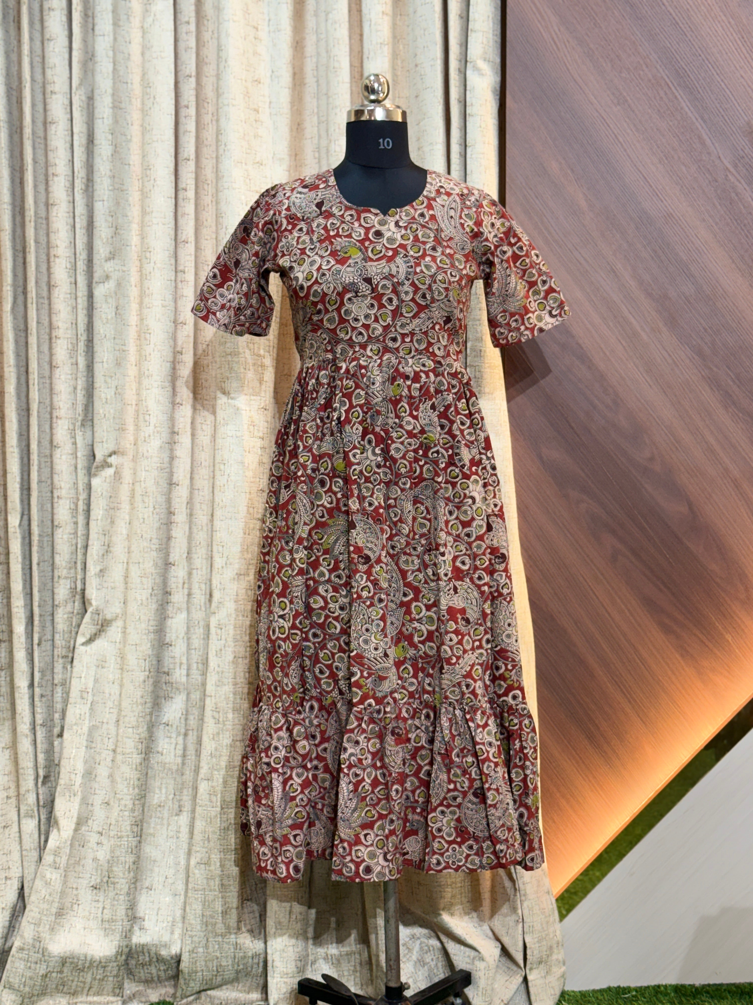 9682 - Kalamkari  Frock