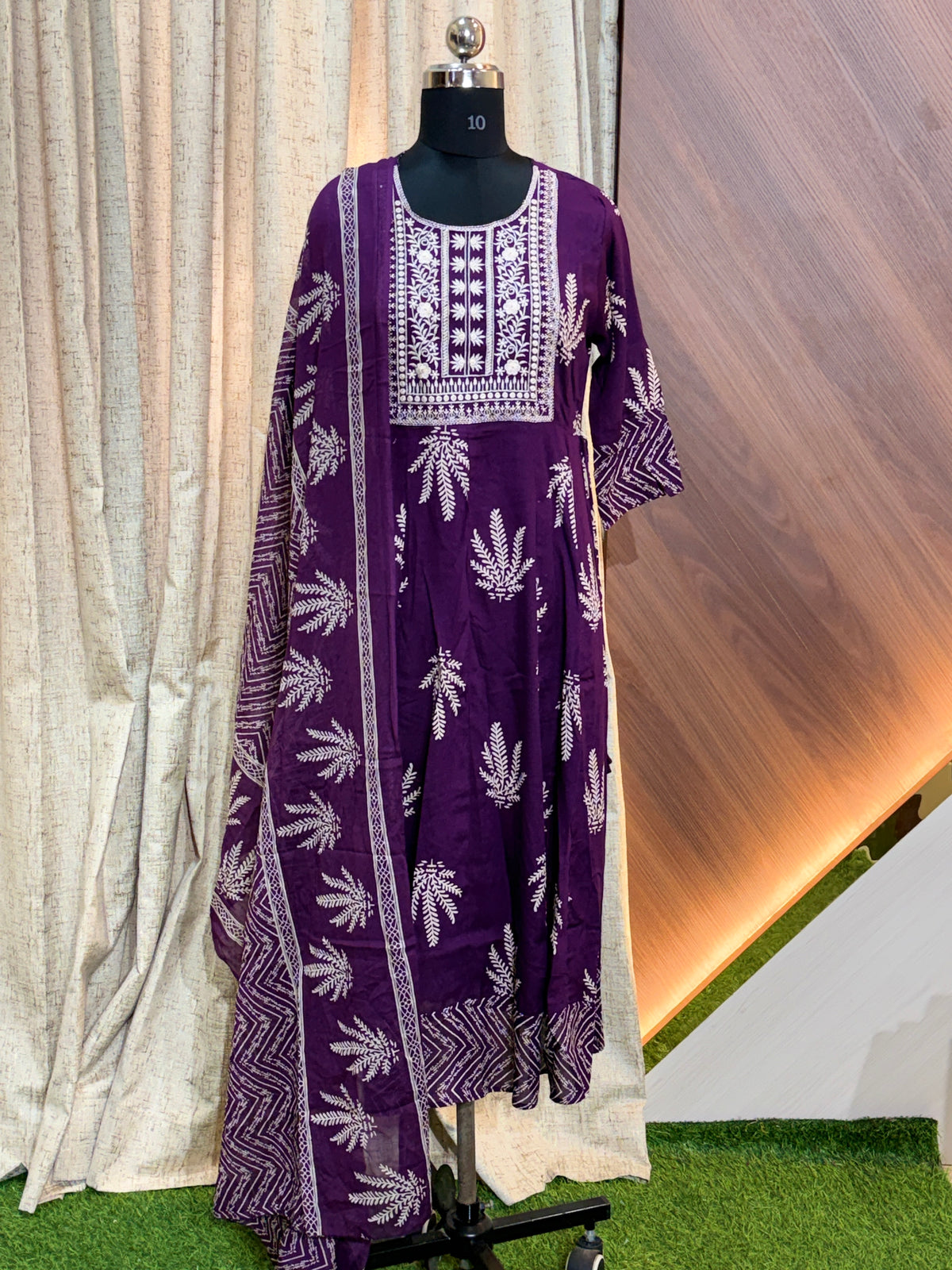 S344 -  Anarkali kurtis with duppatta