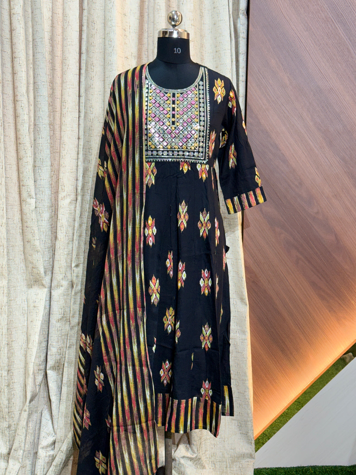 S346 -  Anarkali kurtis with duppatta