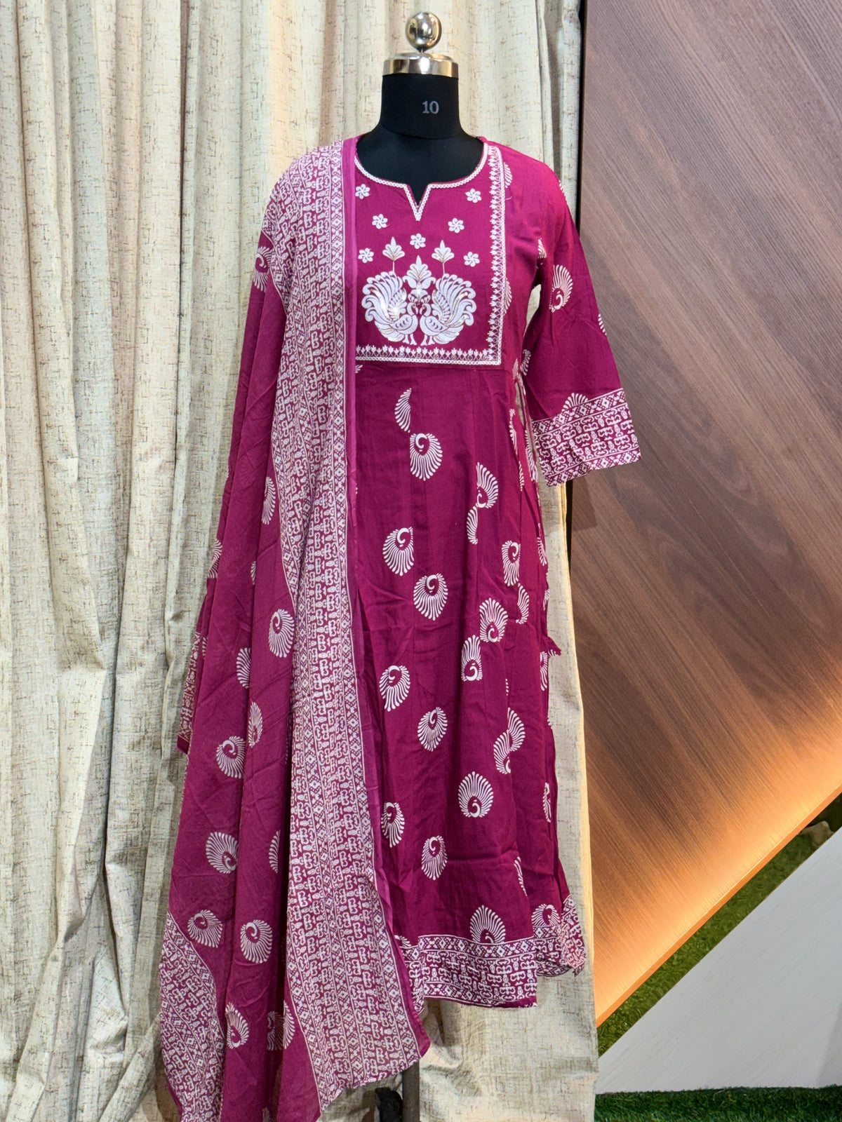 S353 -   Anarkali kurtis with duppatta