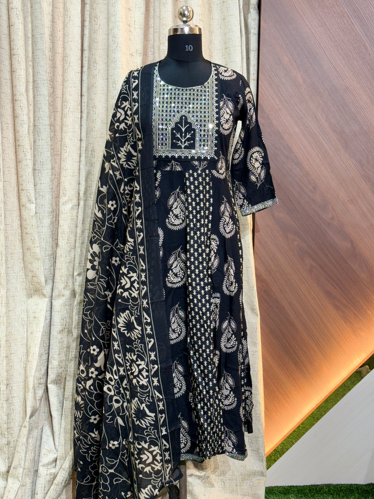 S354 -   Anarkali kurtis with duppatta
